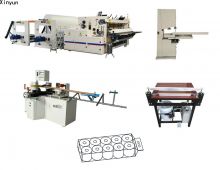 XY-TQ-A-C Semi automatic toilet paper machine production line