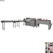 High speed labeling maxi roll roll shrink packing machine