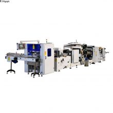 Automatic transferring serviette tissue paper color printing machine