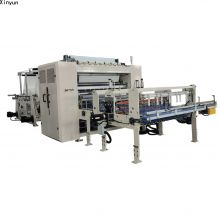 Automatic transferrring facial tissue paper making machine
