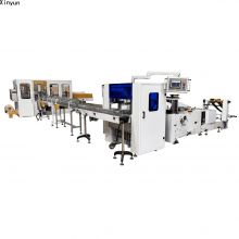 Automatic transferring serviette tissue machinery production line