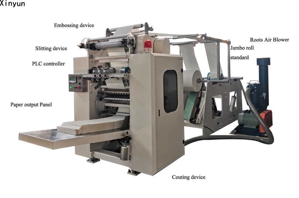 XY-BT-288 Automatic V fold hand towel paper making machine