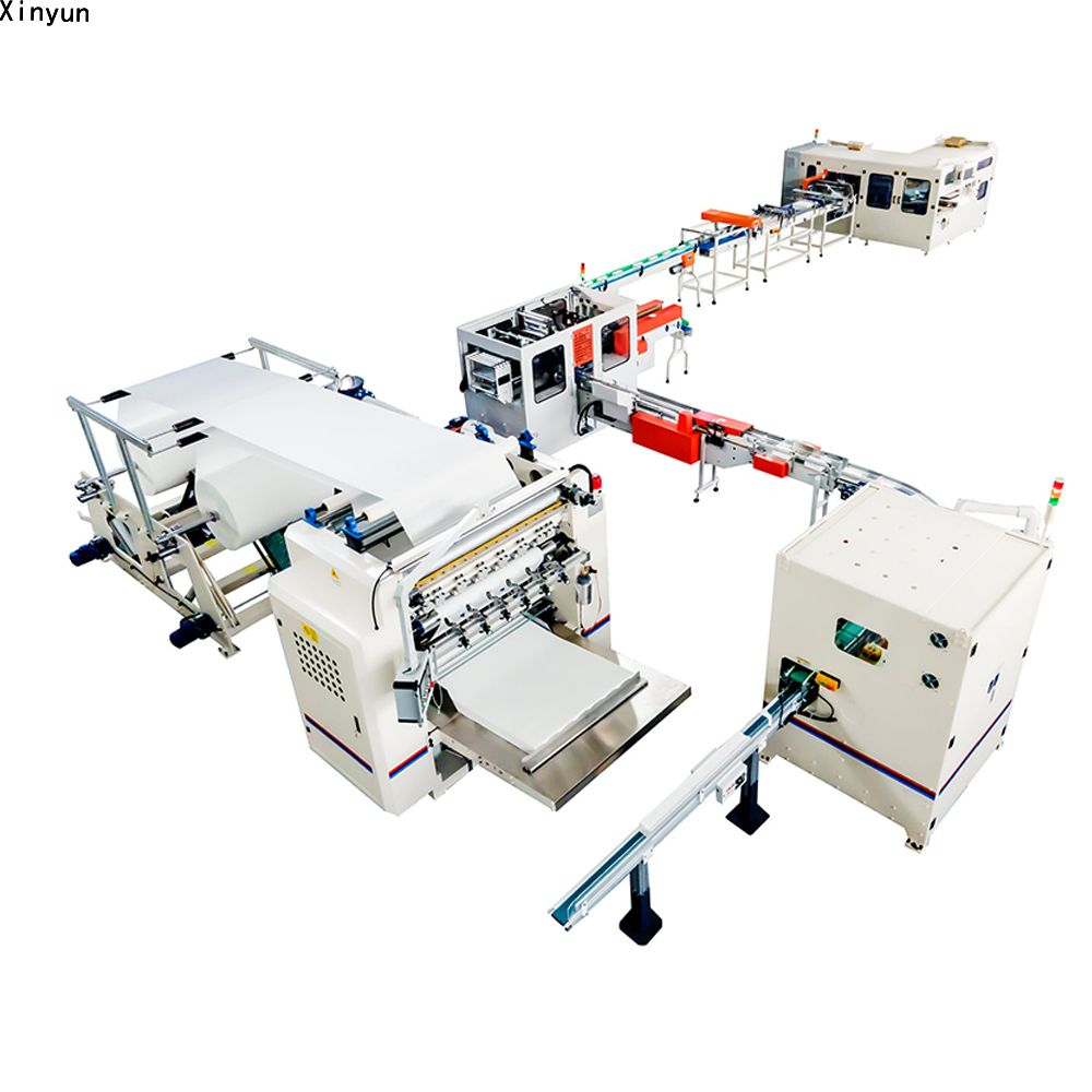 XY-GU-A-A Full Automatic facial tissue machine production line