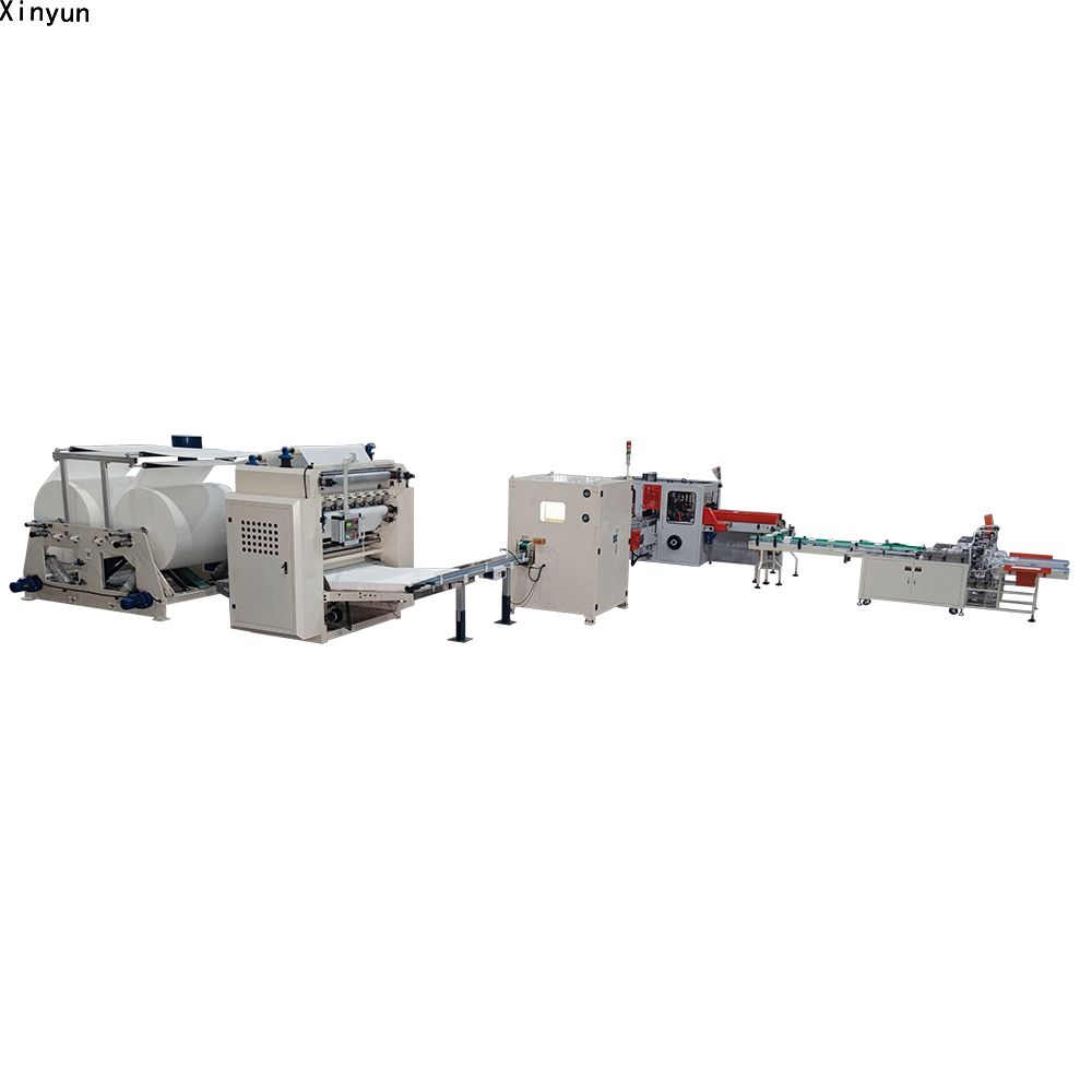 XY-GU-A-B Automatic facial tissue paper soft packing production line