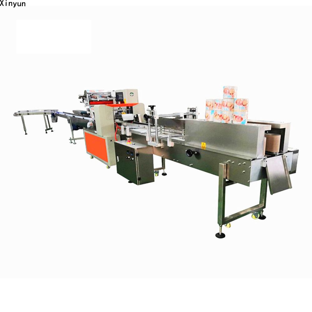 XY-450 Low price single roll toilet paper pillow packing machine