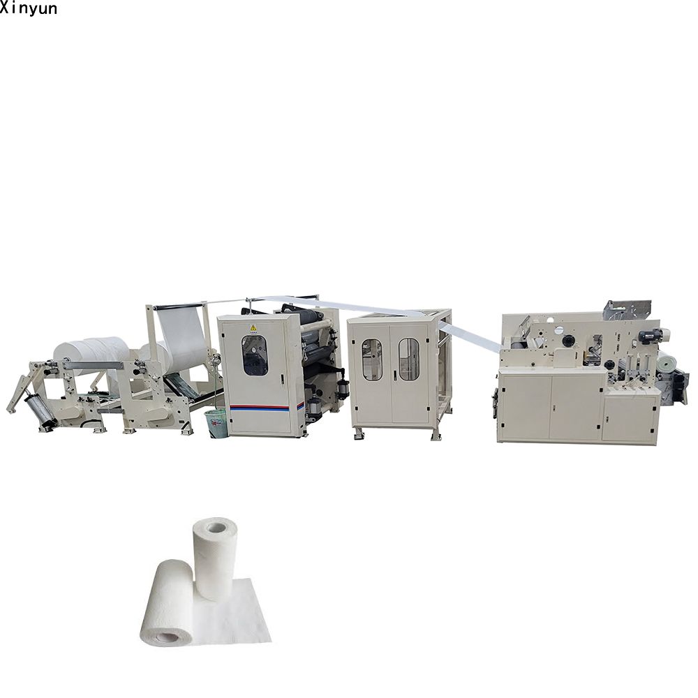 Hot selling glue lamination toilet paper production line