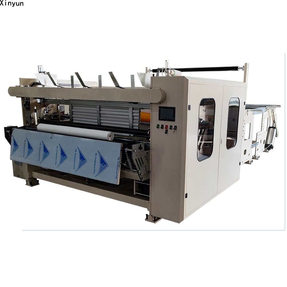 Hot selling 2800 mm automatic double embossing toilet paper making machine