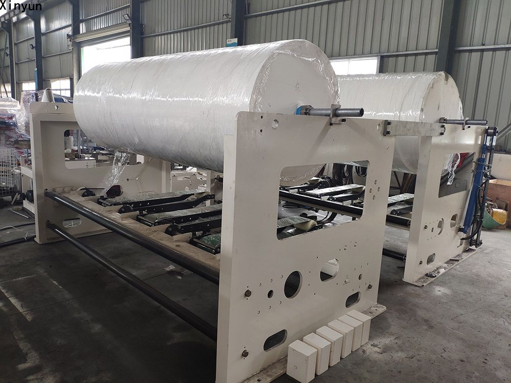 Hot selling 2800 mm automatic double embossing toilet paper making machine