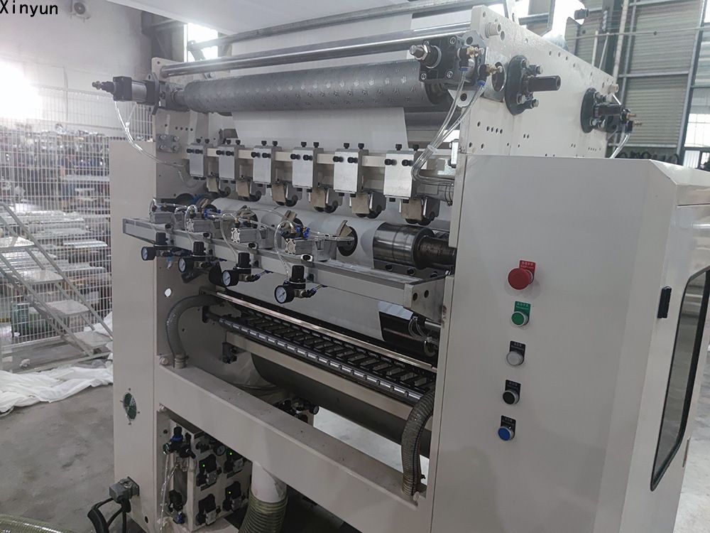 4 lines automatic V fold facial tissue making machine