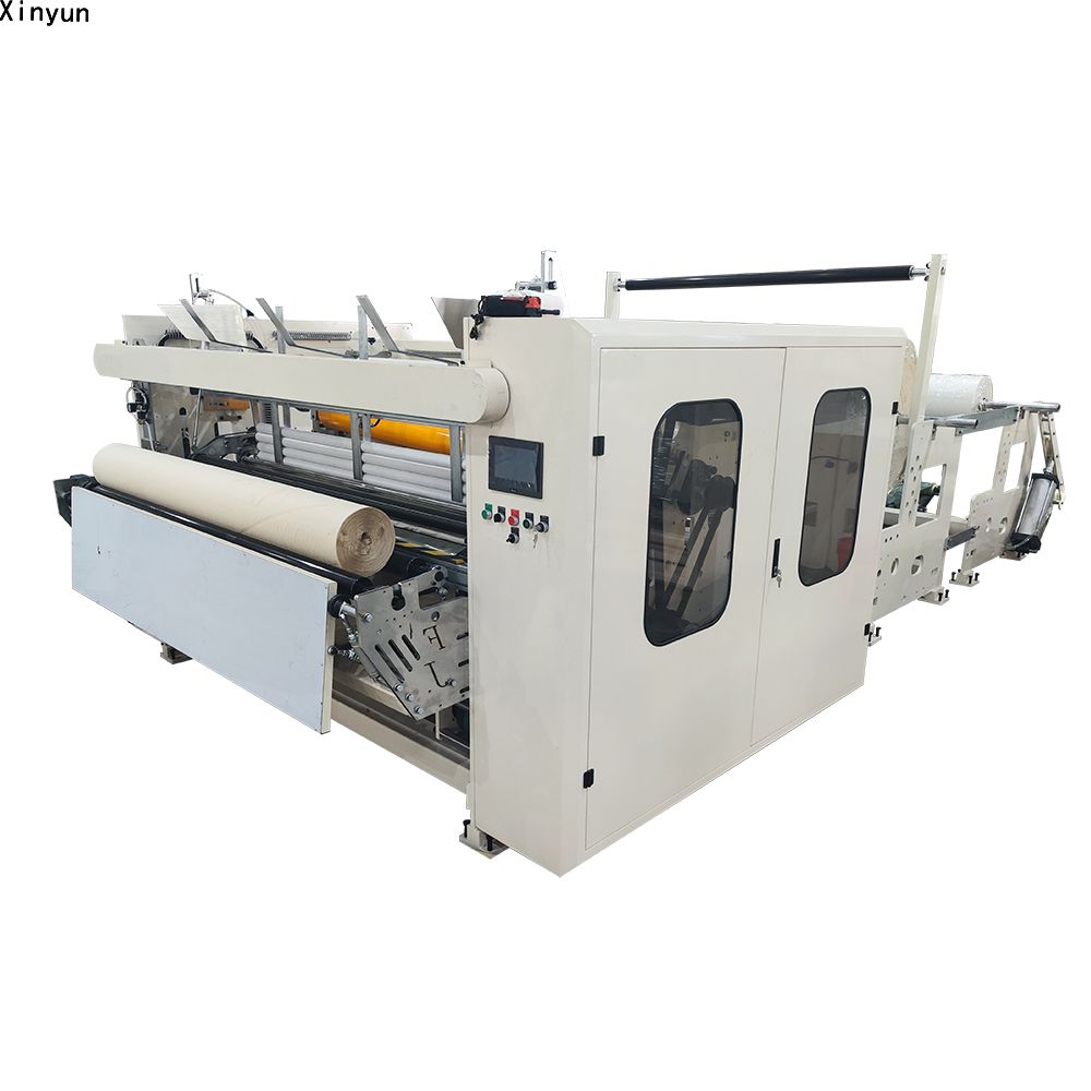 XY-TQ-B Automatic maxi roll paper rewinding machine