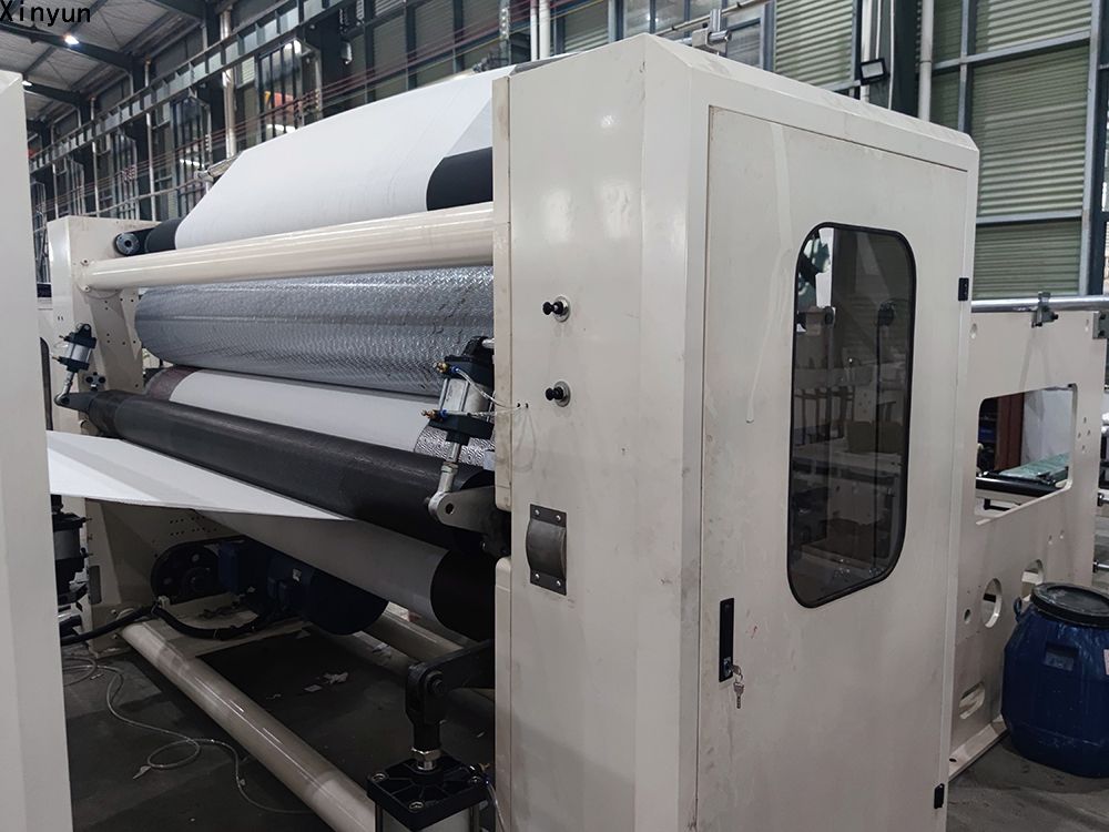 XY-TQ-B Automatic glue lamination maxi roll paper making machine