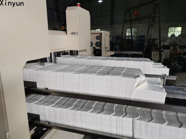 XY-OQ-7000K Four decks napkin tissue folding machine